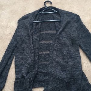 See through cardigan